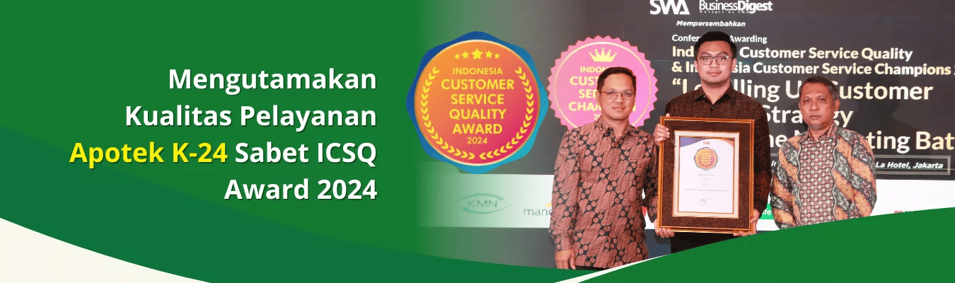  Indonesia Customer Service Quality Award 2024 (ICSQ Award 2024) 